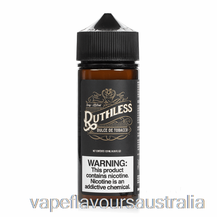 Vape Nicotine Australia Dulce de Tobacco - Ruthless Vapors - 120mL 3mg